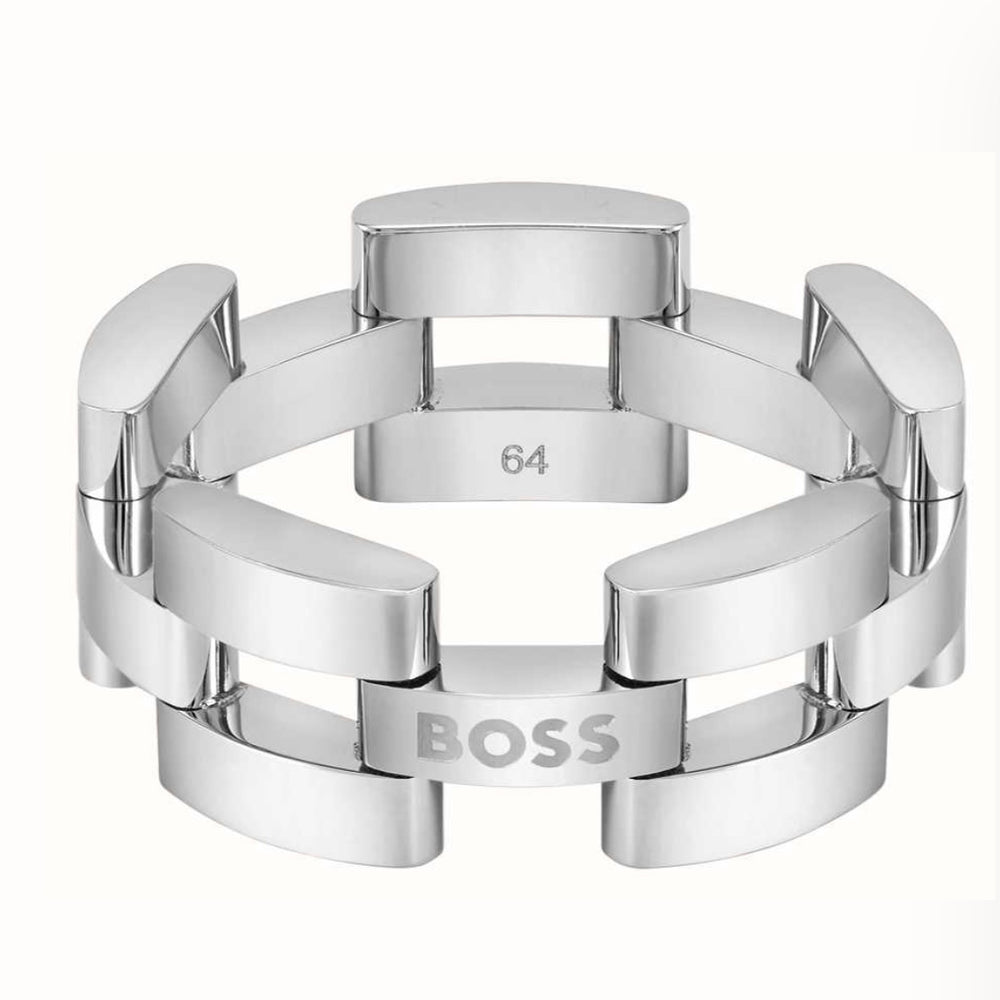 Boss | Sway Stainless Steel Gents Ring
