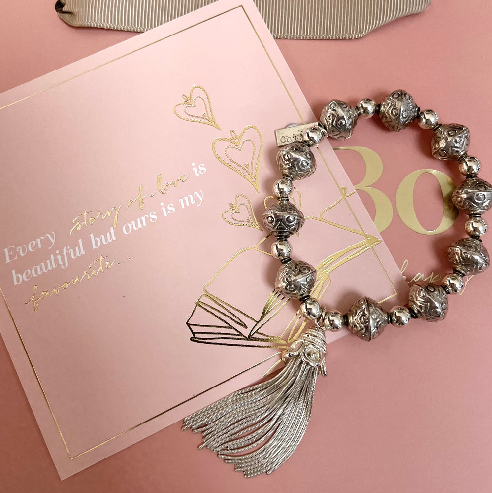 ChloBo Feature Bead Tassel Bracelet - Maudes The Jewellers