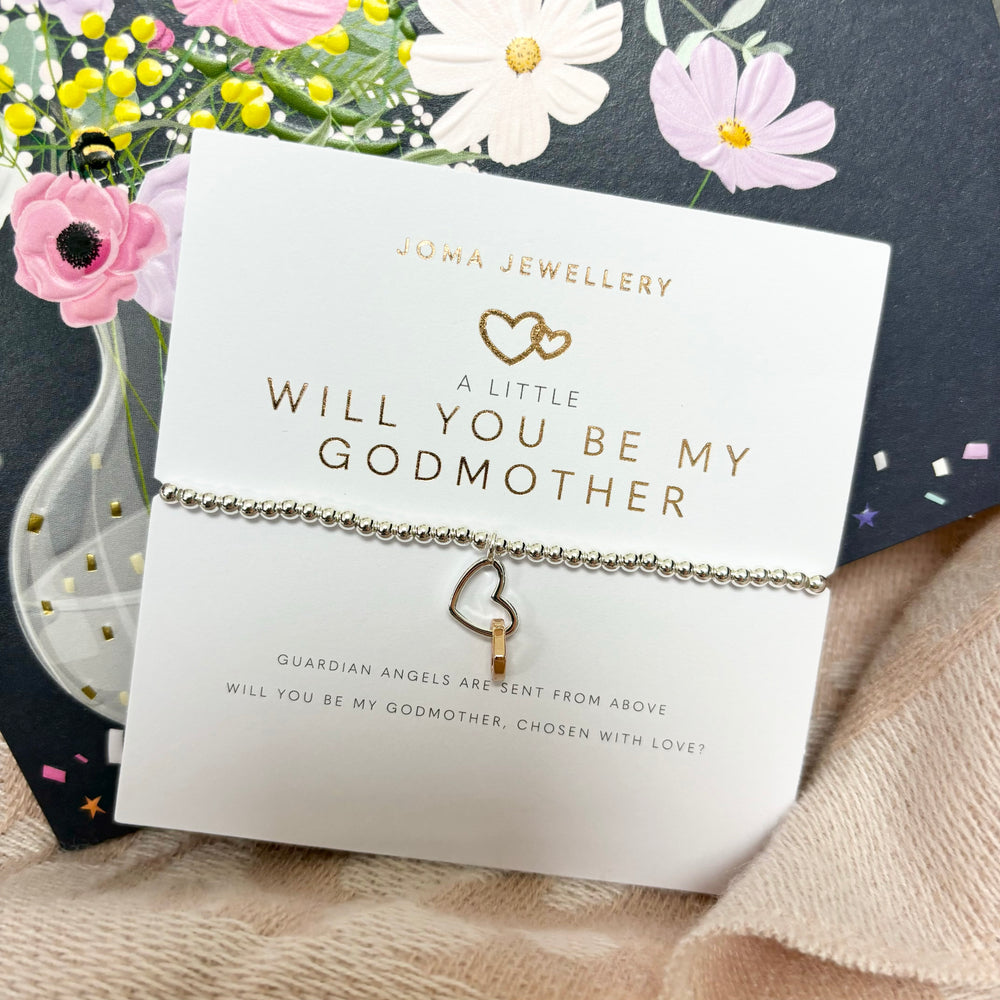 Joma Jewellery |  Will You Be my Godmother Bracelet