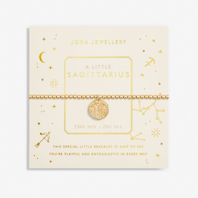 Joma Jewellery | Gold Sagittarius  Bracelet