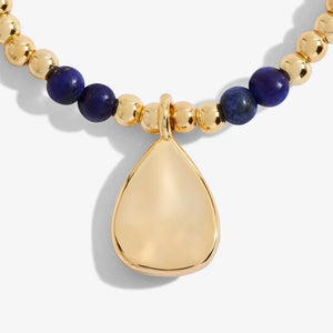 Joma Jewellery | Gold September Lapis Lazuli Bracelet