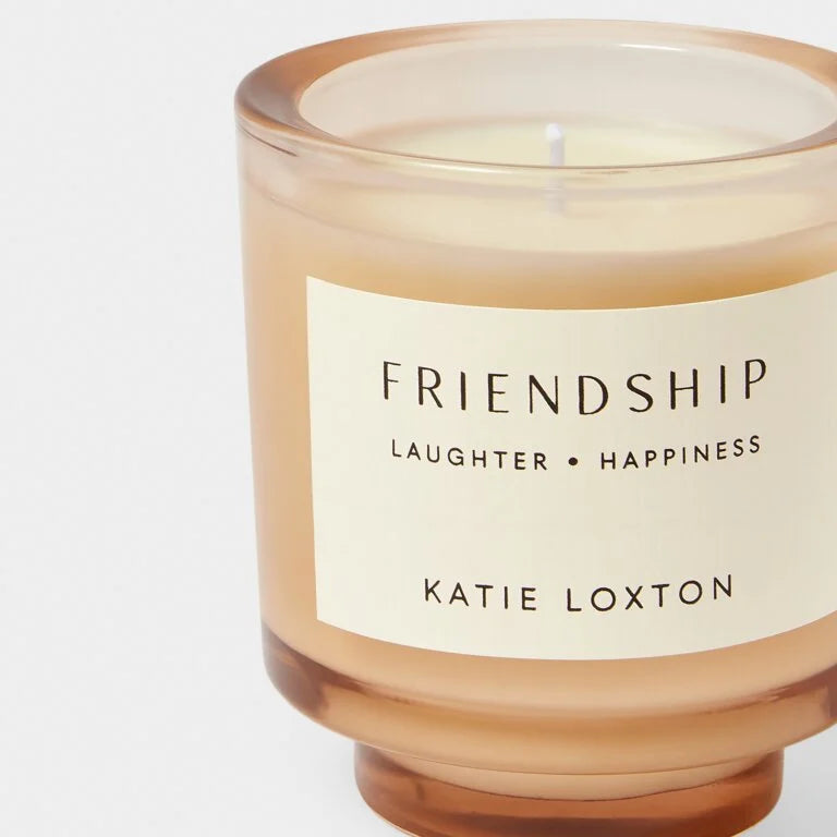 Katie Loxton | Sentiment Candle | Friendship | Peach Rose & Sweet Madarin