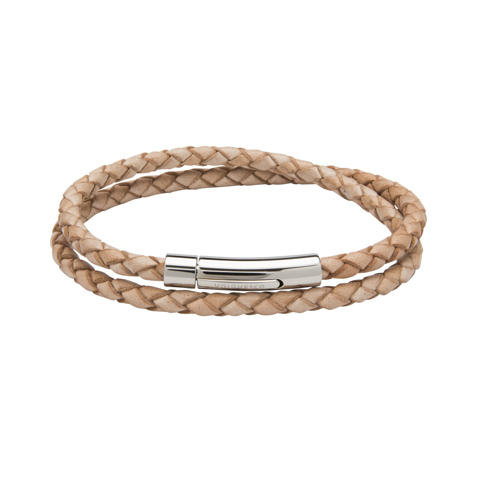 Unique & Co | Ladies Natural Leather Bracelet