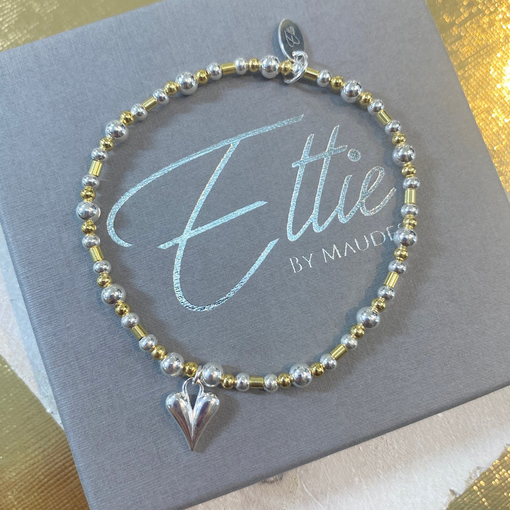 Ettie Mixed Metal Magical Dreams Bracelet | Heart