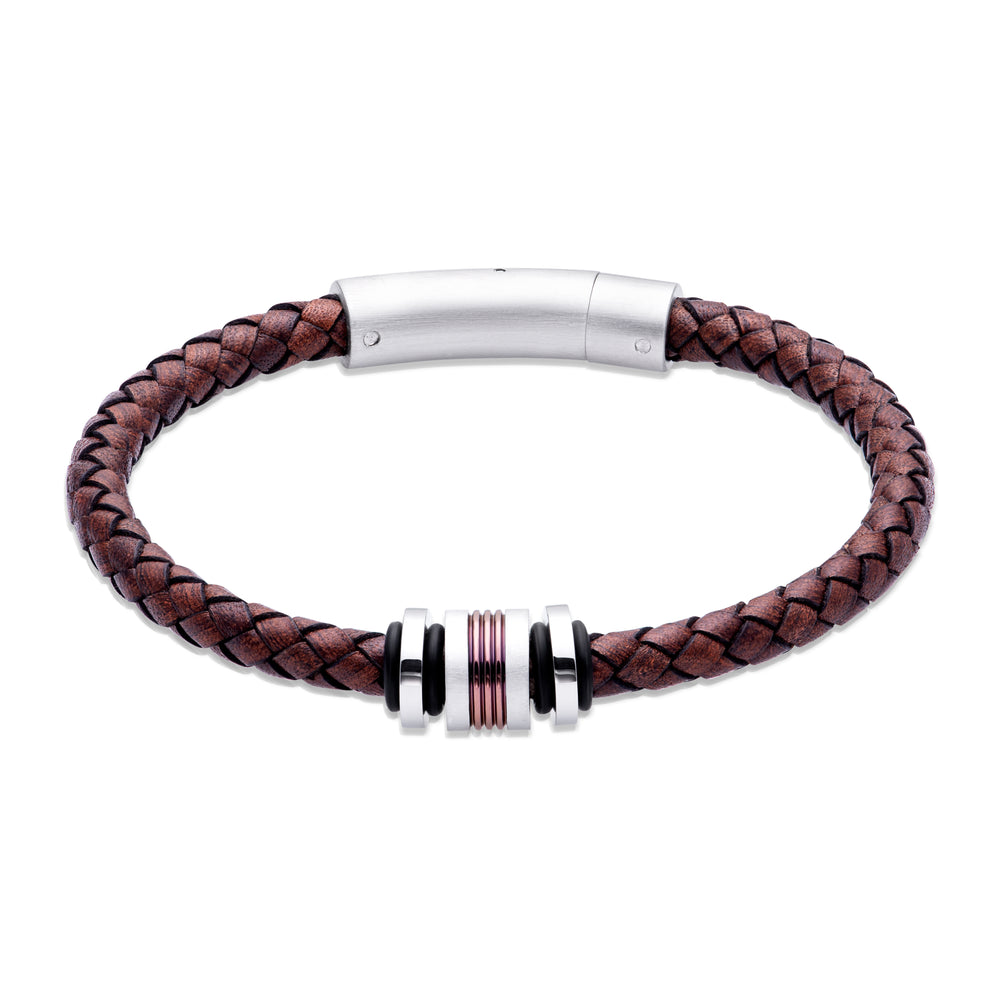 Unique & Co | Antique Brown Leather Bracelet