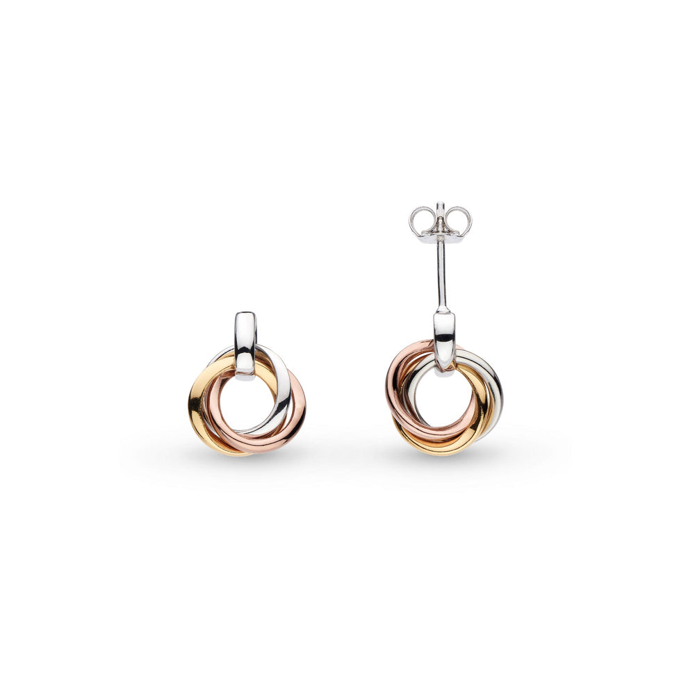 Kit Heath | Trilogy Golds Link Stud Earrings