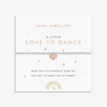 Joma Jewellery | Children's A Little Love To Dance Bracelet