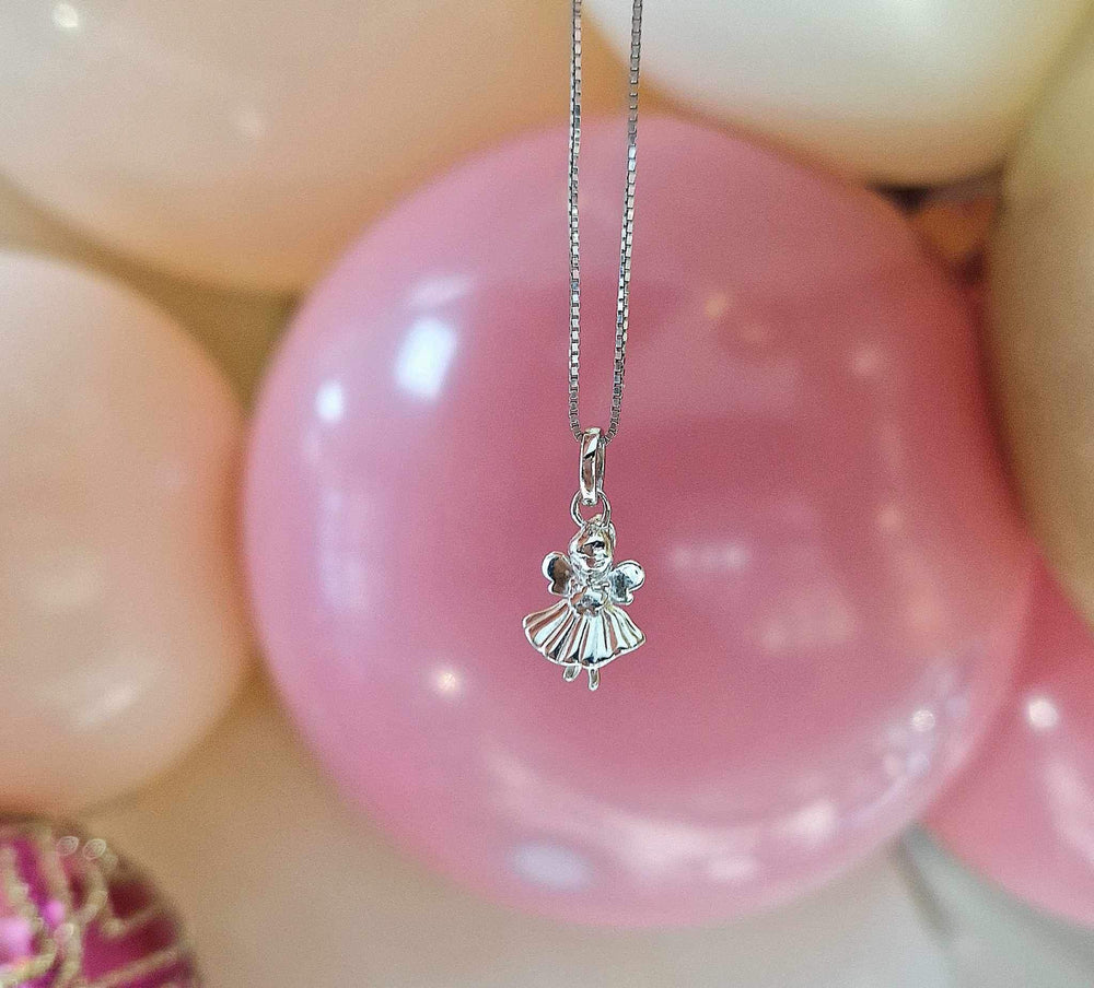 D For Diamond | Fairy Pendant With Diamond