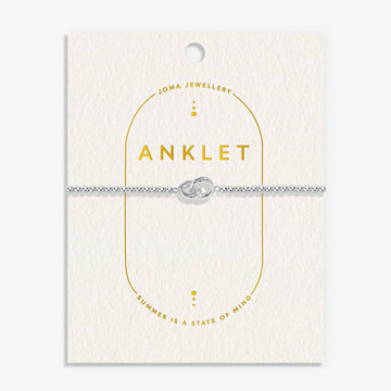 Joma Jewellery | Linked Circles Anklet
