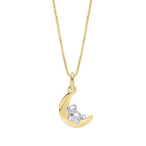 D For Diamond | Ted On The Moon Pendant