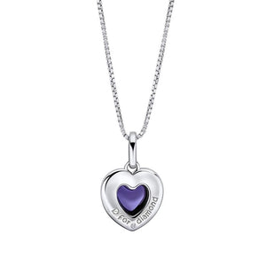 D For Diamond | Heart Shape Mood Stone Pendant