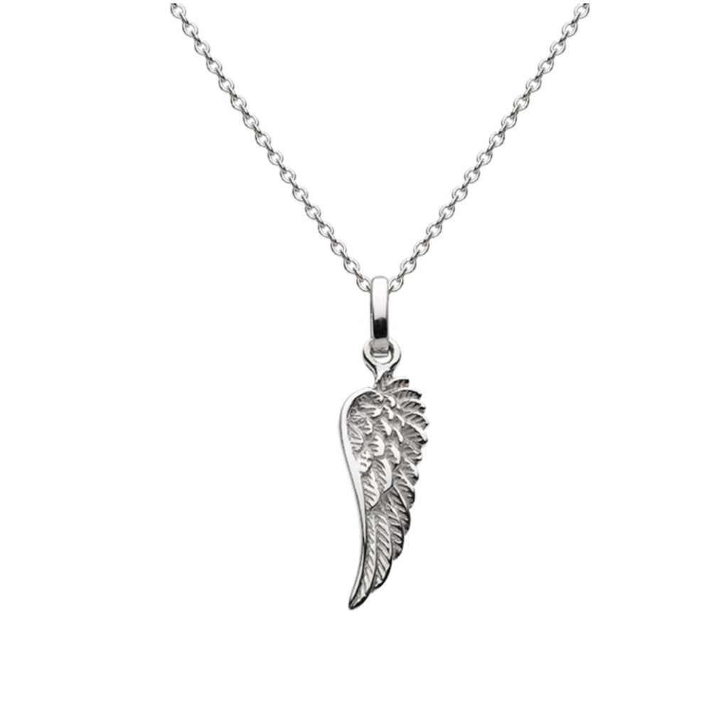 Sterling Silver Angel Wing Necklace