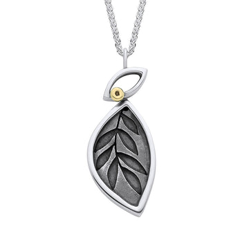 Linda Macdonald | Spring Leaves Silver Necklace