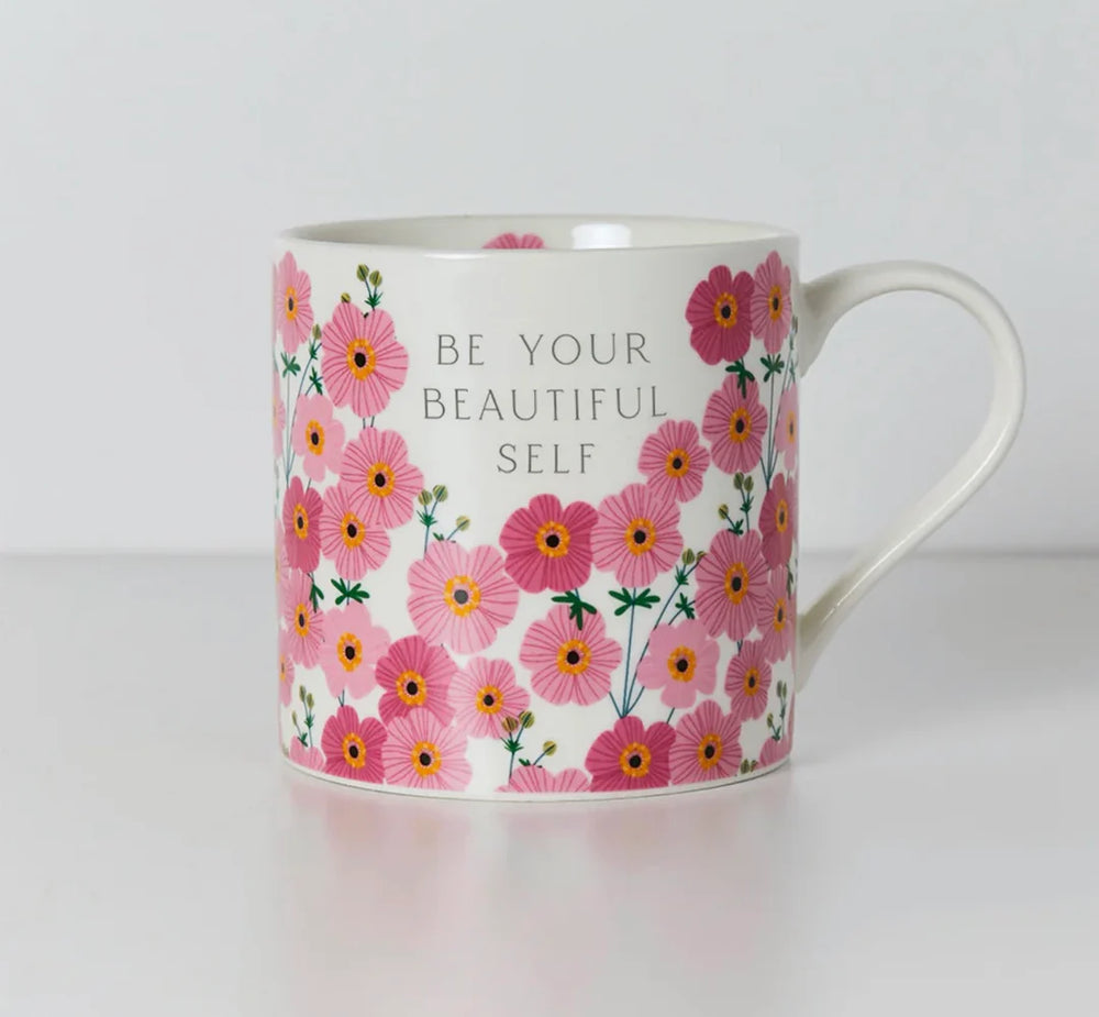 Belly Button Designs | Be Your Beautiful Self Mug