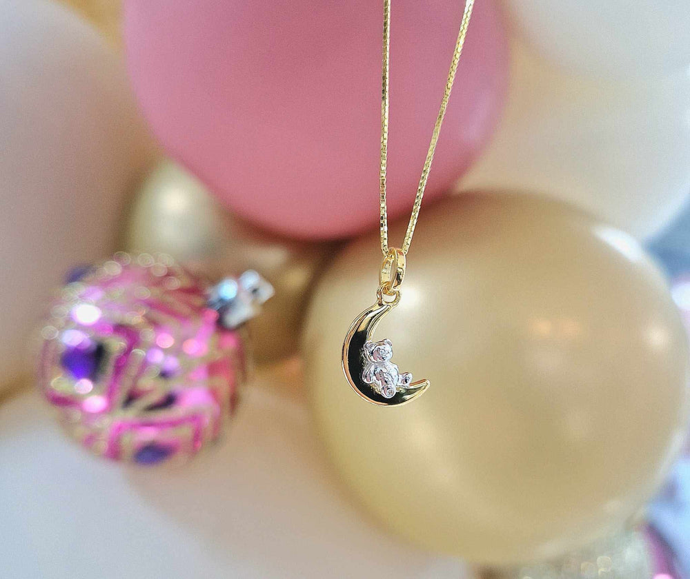 D For Diamond | Ted On The Moon Pendant