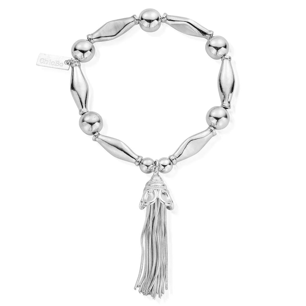 ChloBo | Chunky Disc Tassel Bracelet