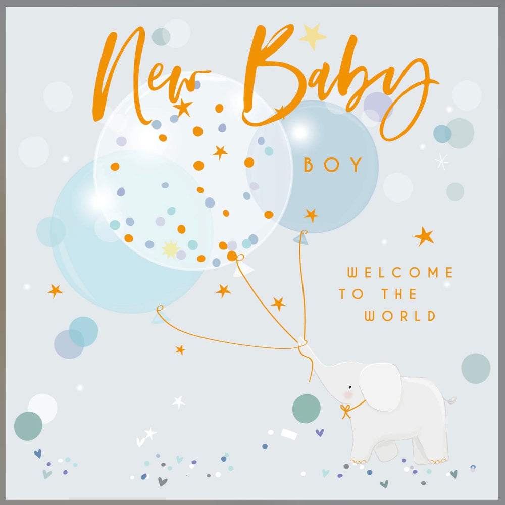 Belly Button Designs | Baby Boy Card