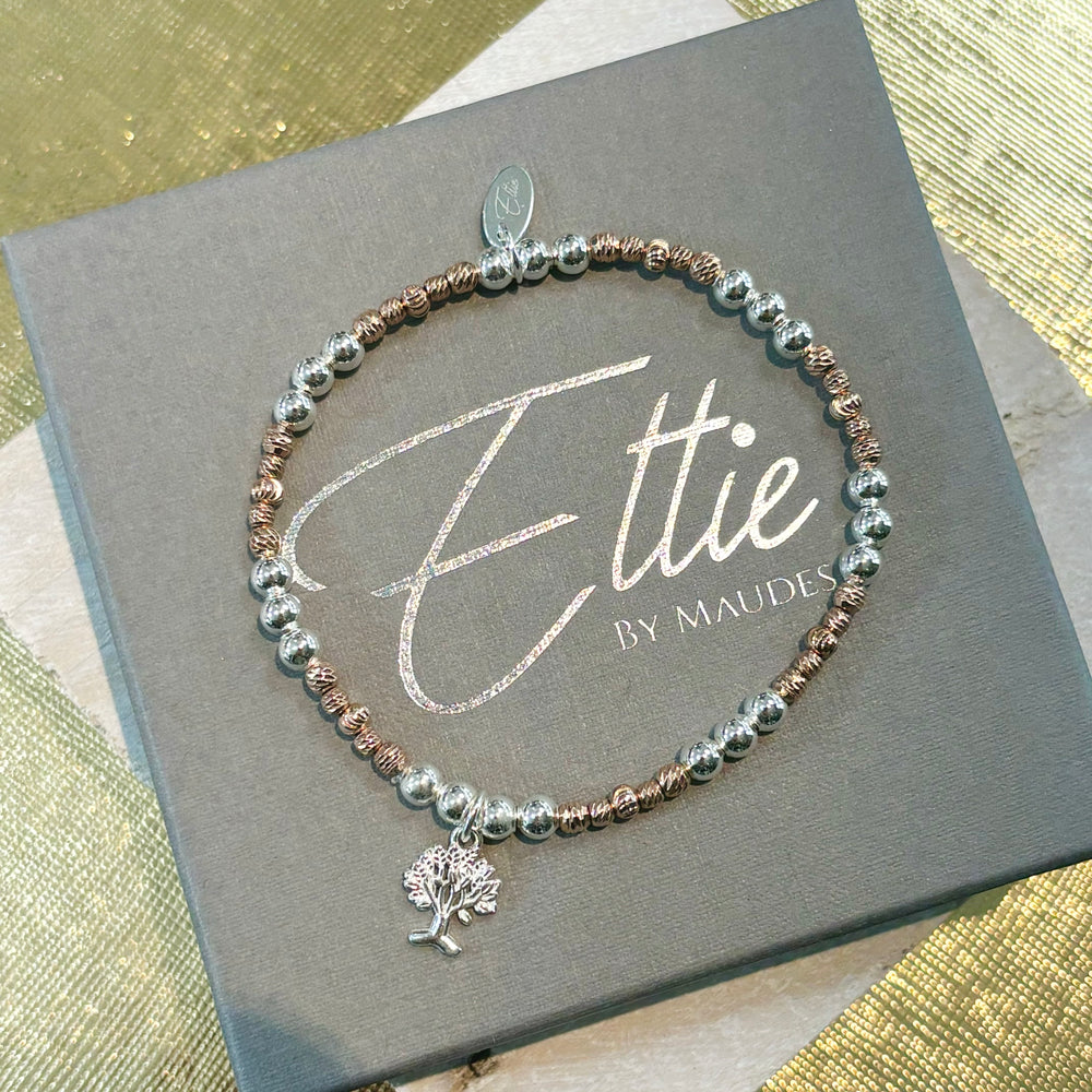 Ettie Silver and Rose Bracelet | Family Tree