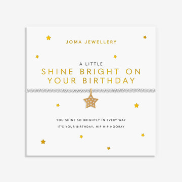Joma Jewellery | Shine Bright On Your Birthday Bracelet