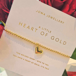 Joma Jewellery | Heart Of Gold Bracelet