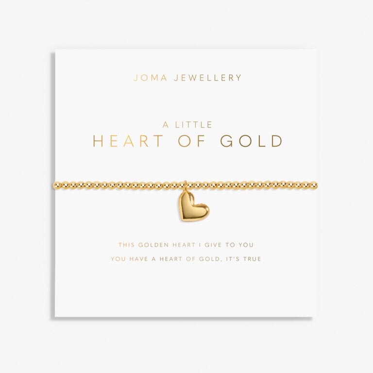 Joma Jewellery | Heart Of Gold Bracelet