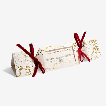 Joma Jewellery | Christmas Cracker ‘Christmas Robin’ Bracelet