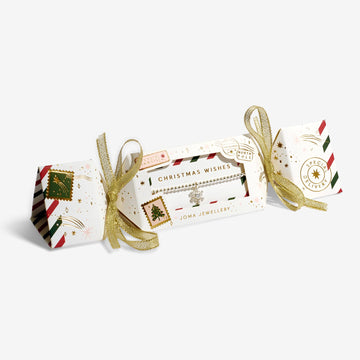 Joma Jewellery | Children’s Christmas Cracker ‘Christmas Wishes’ Bracelet