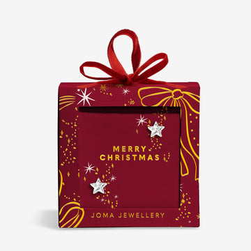 Joma Jewellery | Earring Bauble ‘Merry Christmas’ Earrings