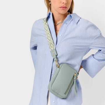 Katie Loxton | Hallie Small Crossbody Bag in Duck Egg Blue