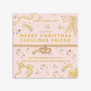 Joma Jewellery | Merry Christmas Fabulous Friend Bracelet