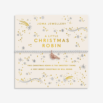 Joma Jewellery | Christmas Robin Bracelet