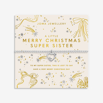 Joma Jewellery | Merry Christmas Super Sister Bracelet