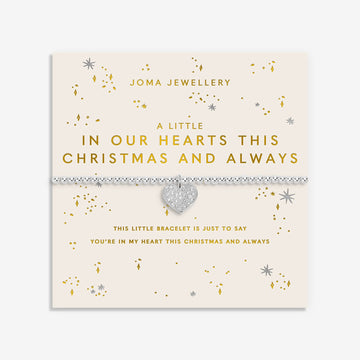 Joma Jewellery | In Our Hearts This Christmas And Always Bracelet