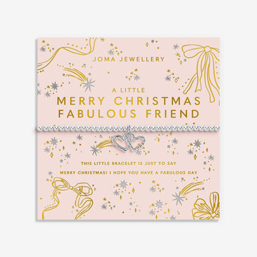 Joma Jewellery | Merry Christmas Fabulous Friend Bracelet