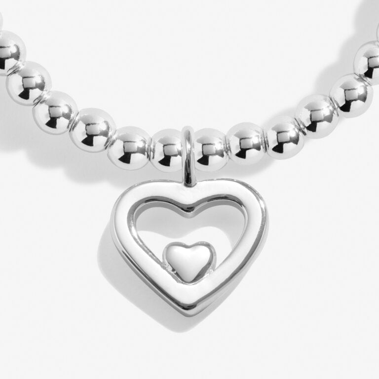 Joma Jewellery | Love You Mum From The Heart Bracelet