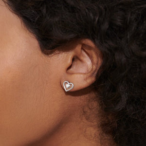 Joma Jewellery | Happy Mothers Day From The Heart Earrings