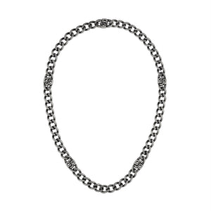 Boss | Double B Absolute Black Steel Gents Necklet