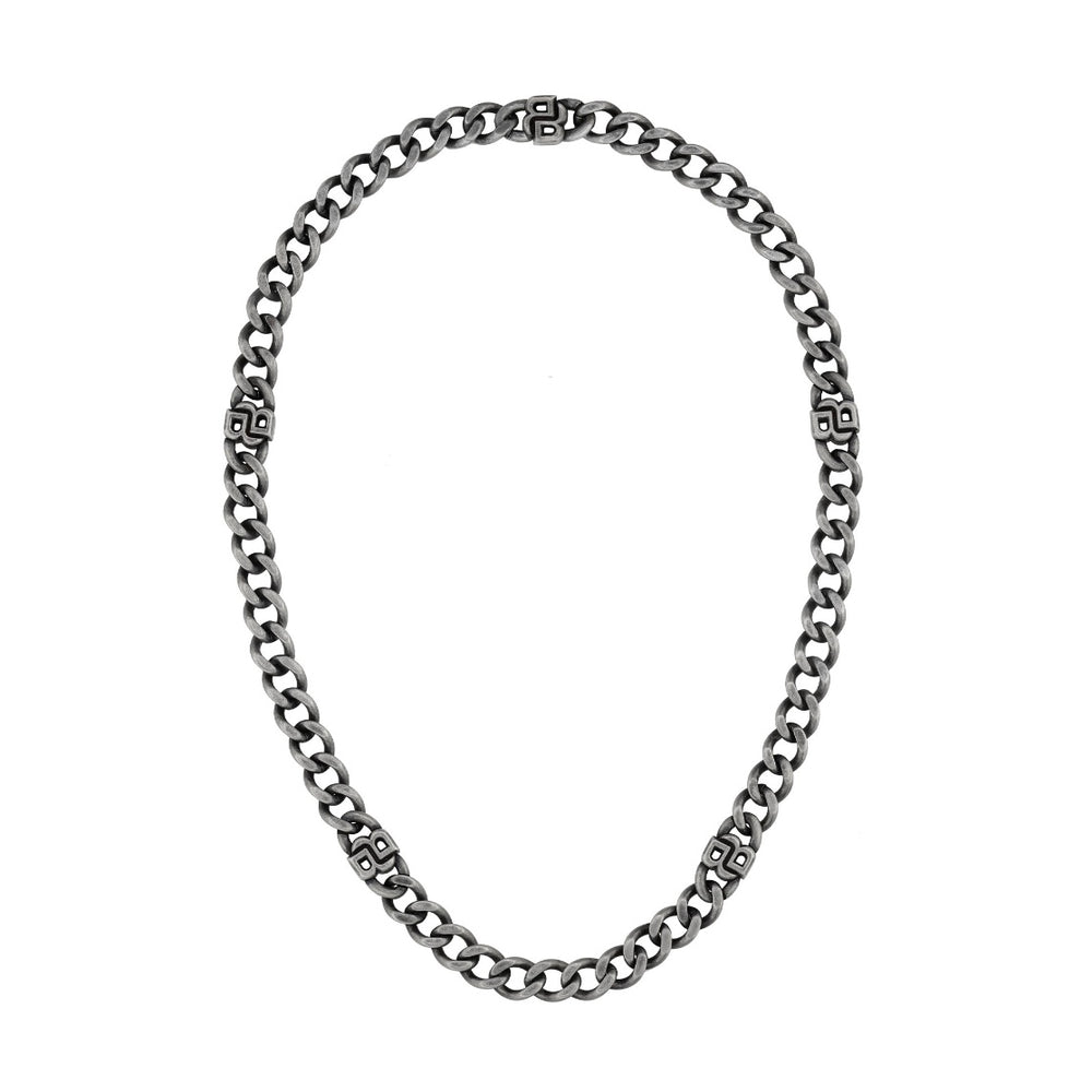 Boss | Double B Absolute Black Steel Gents Necklet