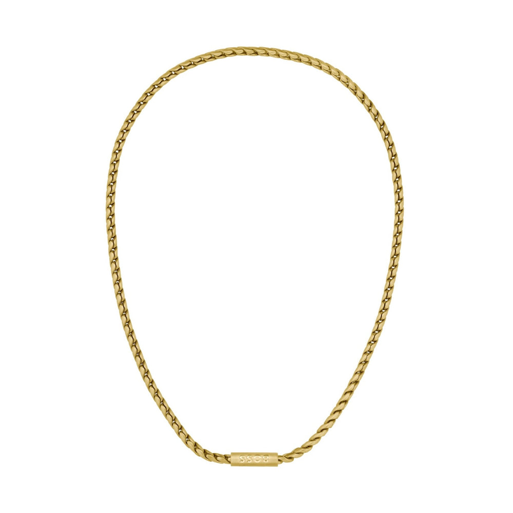 Boss | Doran Yellow Gold-Tone Gents Necklet