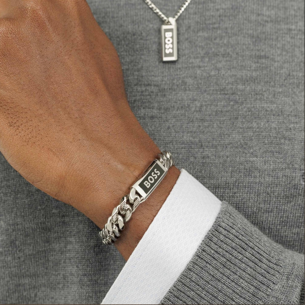 Boss | Kassy Stainless Steel Gents Bracelet