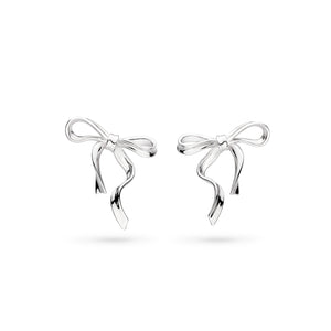 Kit Heath | Serenity Ribbon Bow Stud Earrings