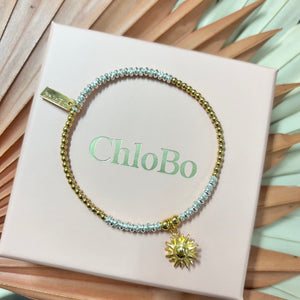 ChloBo | Gold and Silver Sparkle Sun Bracelet