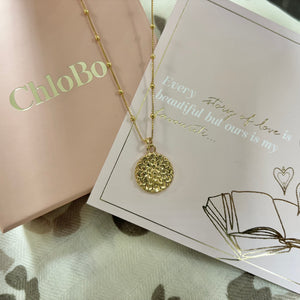 ChloBo | Bobble Chain Moonflower Necklace