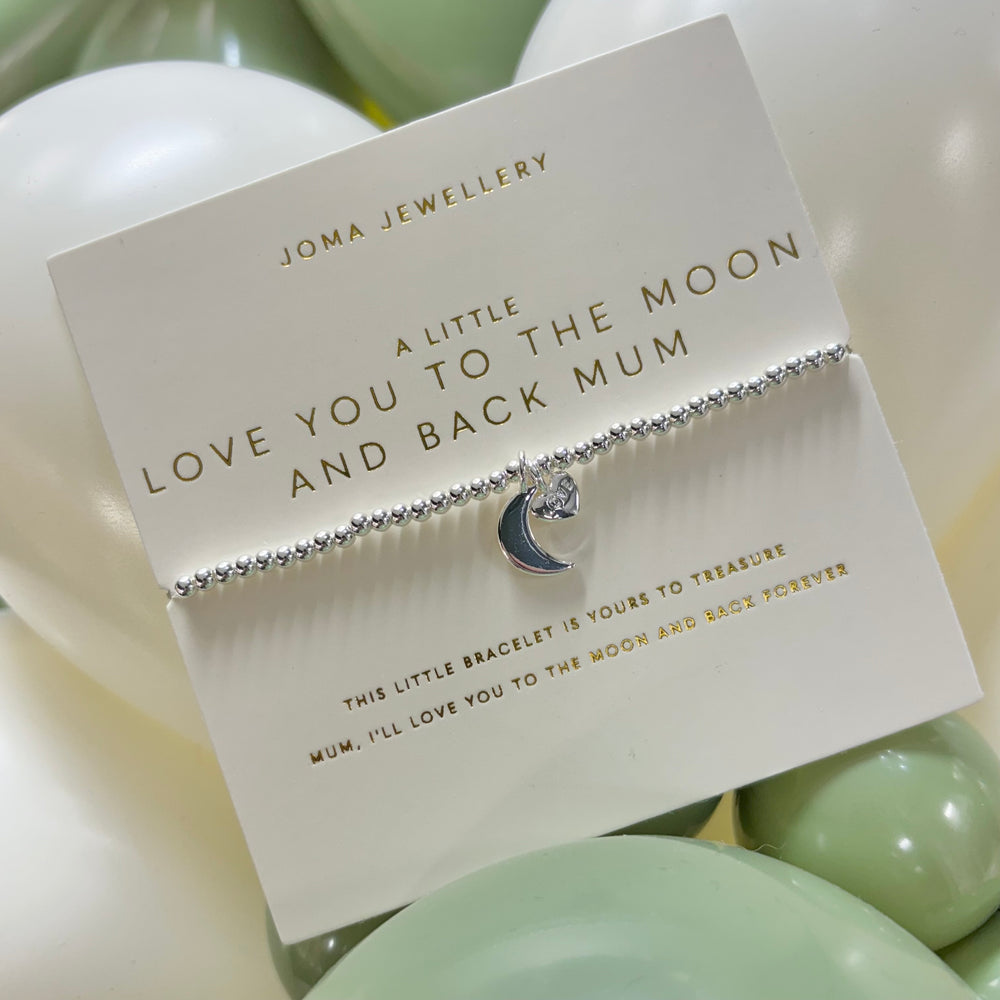 Joma Jewellery | I Love You To The Moon and Back Mum Bracelet