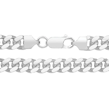 Sterling Silver Cuban Curb Chain 24”