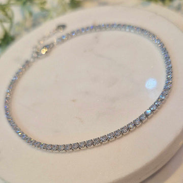 Real Effect | Sterling Silver CZ Bracelet