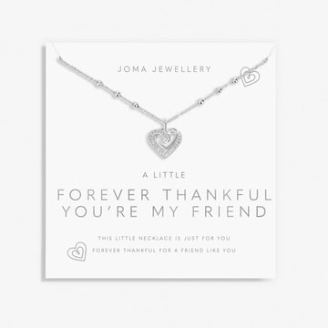Joma Jewellery | Forever Thankful You Are My Friend Necklace