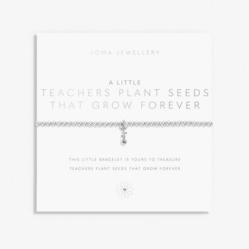 Joma Jewellery | Teachers Plant Seeds That Grow Forever Bracelet