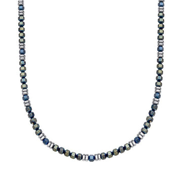 Fred Bennett | Blue Hematite Bead Necklace