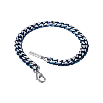 Fred Bennett | Blue Curb Chain Bracelet